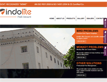 Tablet Screenshot of indolite.com